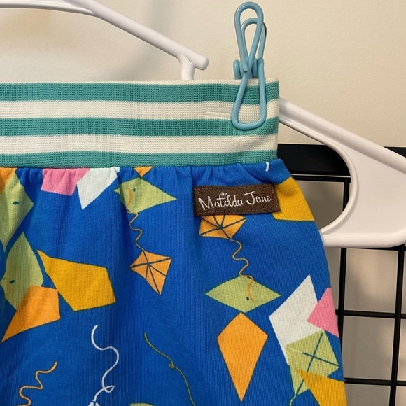 NWT | Matilda Jane clothing girl’s kite patterned shorts‎ — size 8 - Picture 2 of 5